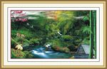世外桃源风景画