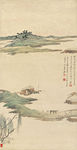 渔村夕照