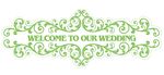 weeding婚礼logo牌