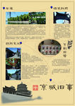 北京考察展板