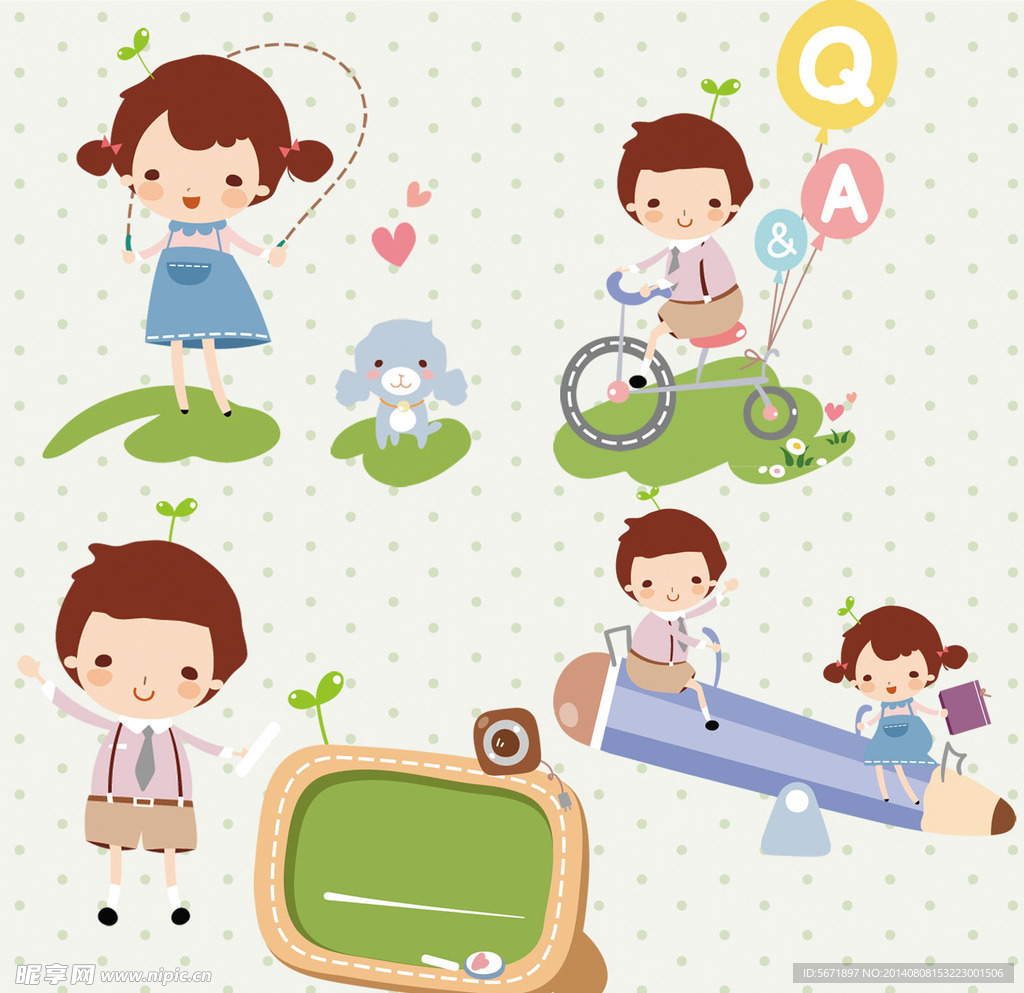 韩国可爱男孩女孩