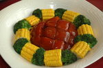 玉米扣肉 东坡肉