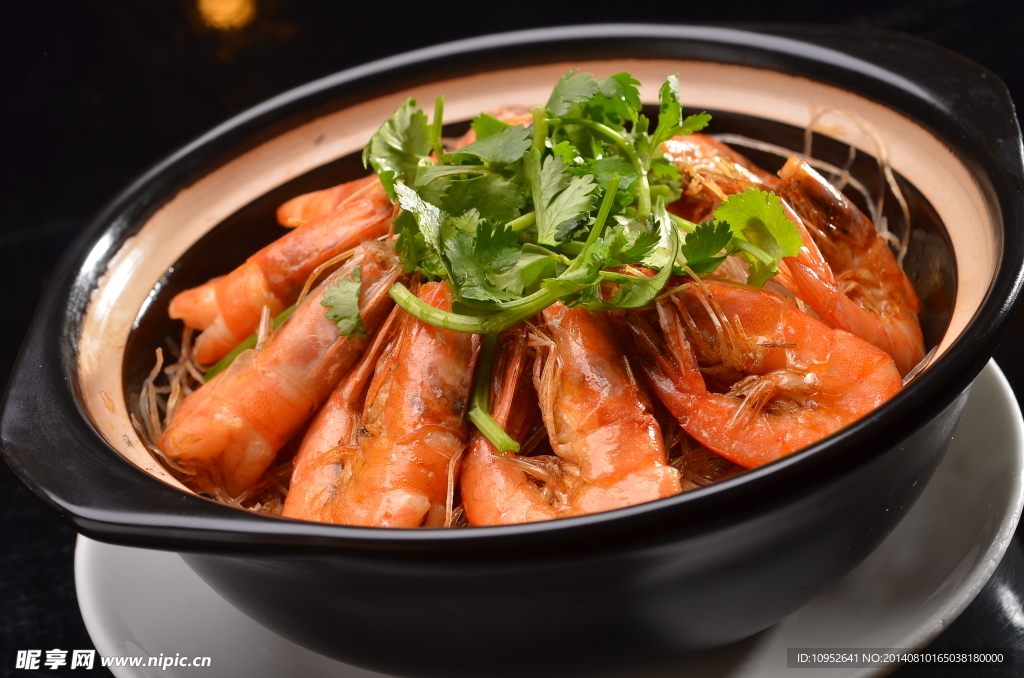 虾肉粉丝煲