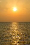 海中夕阳