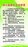 幼儿园 园长工作职责