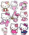 hello kitty 矢量图