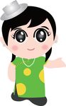 中国女孩卡通