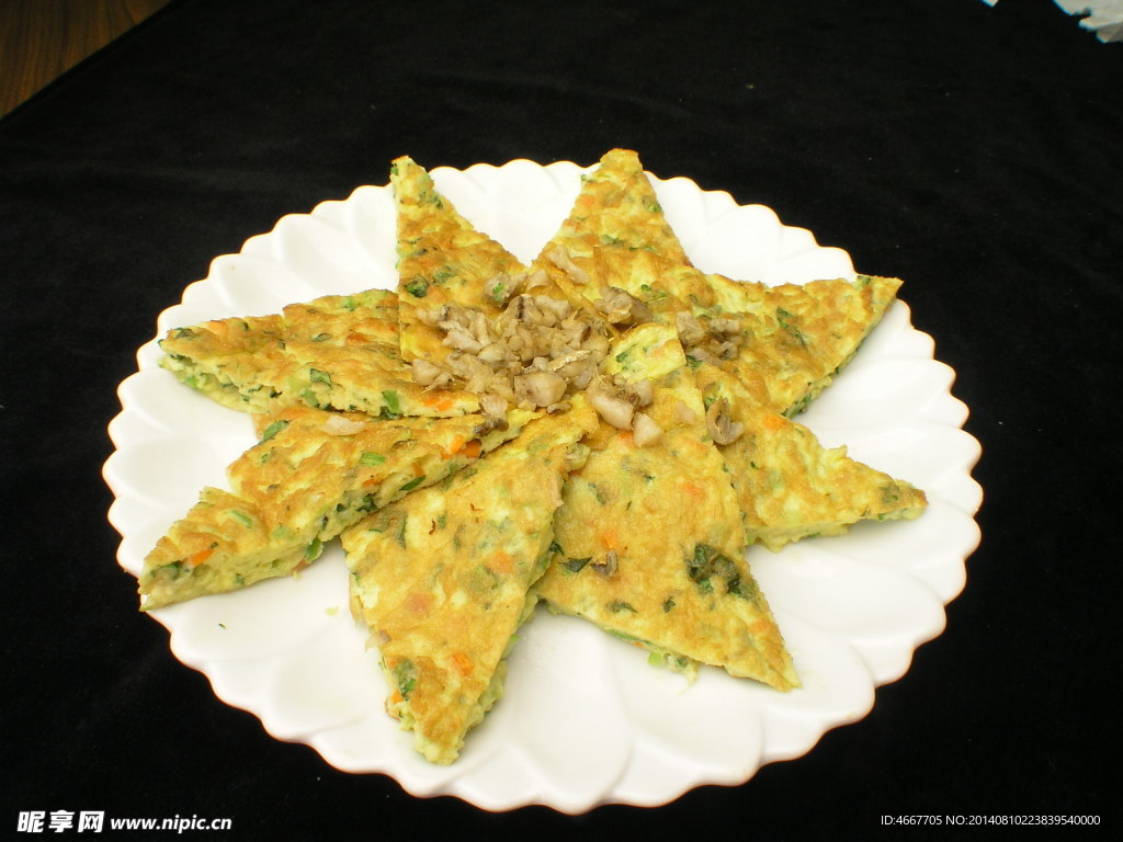 咸鱼菜腩煎蛋角