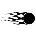 cdr logo 火焰 火球