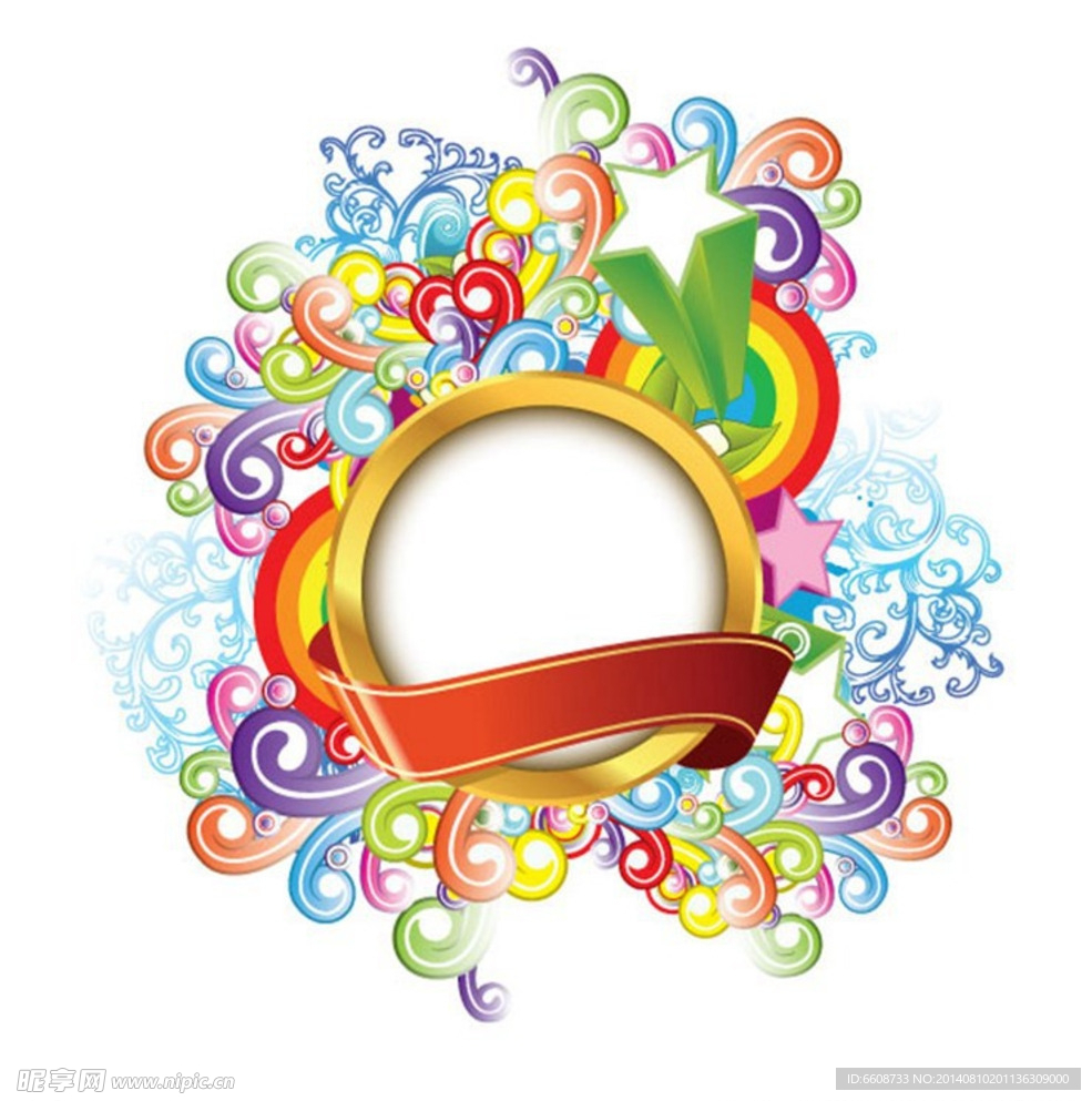 彩色背景壁纸素材