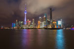 上海陆家嘴夜景