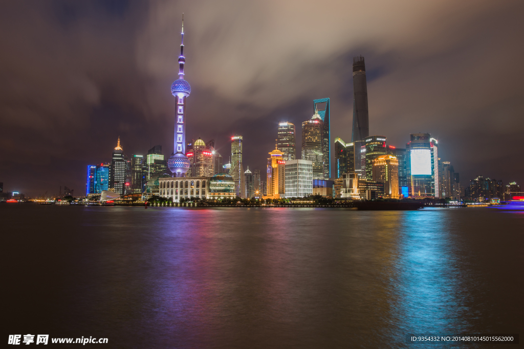 上海陆家嘴夜景