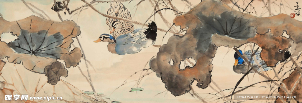 花鸟国画
