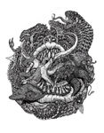 黑白插画