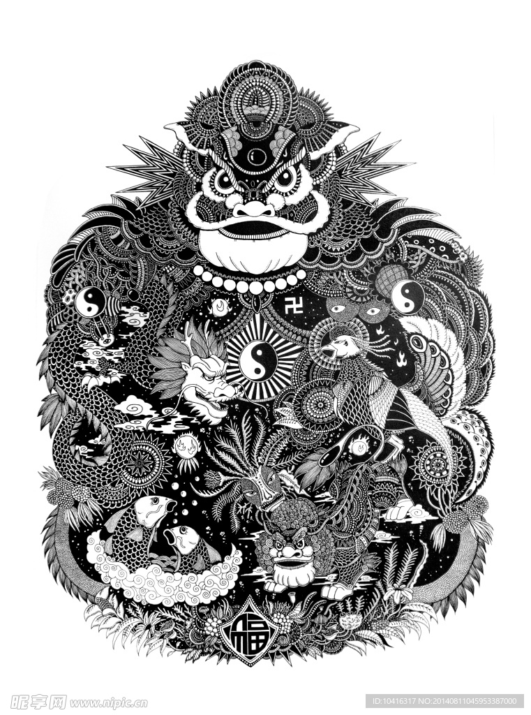 手绘插图