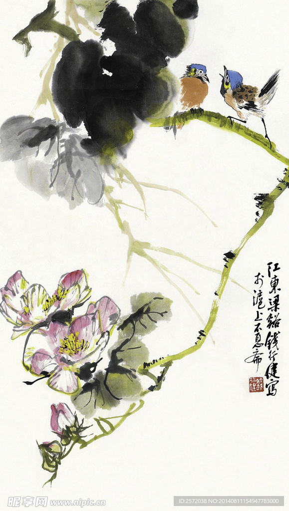 花鸟国画