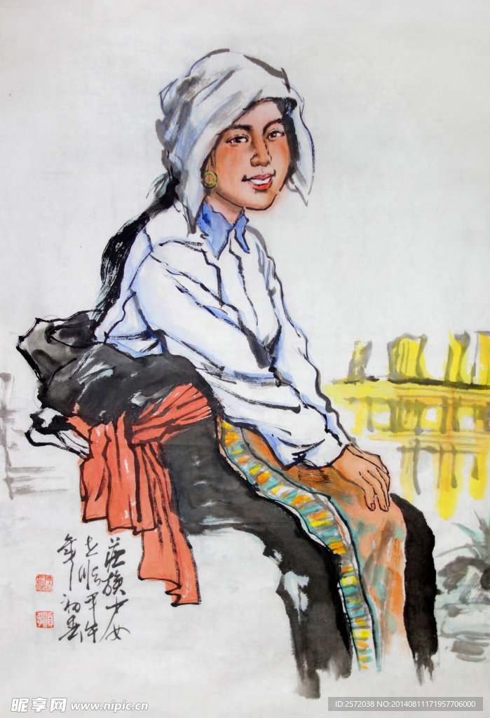 壮族少女