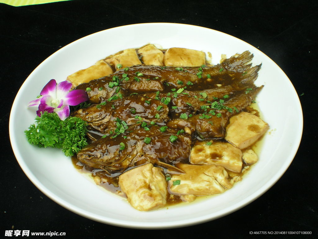 小黄鱼烧豆腐