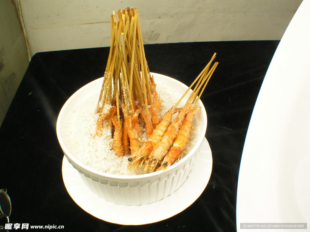 盐烤大虾 盐焗大虾