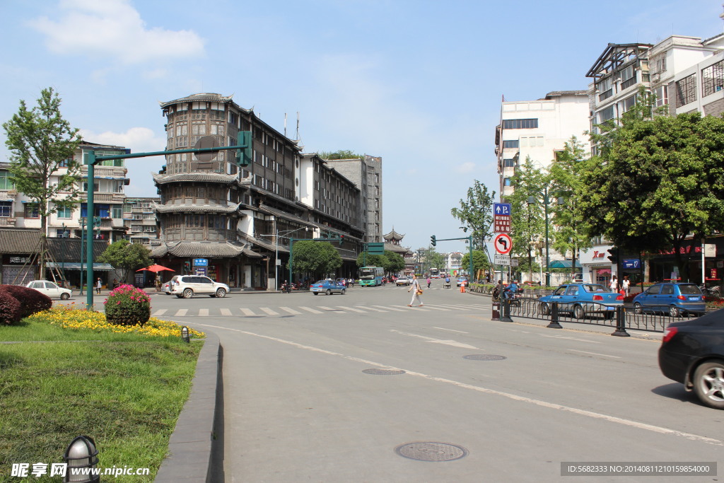 都江堰街景