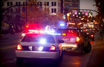 警车