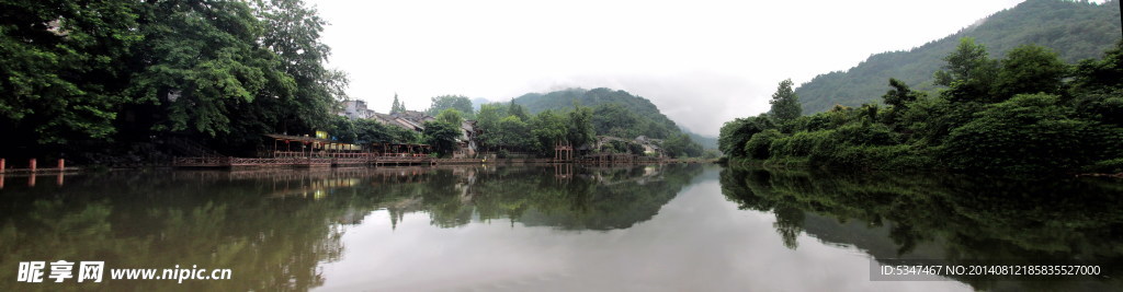 柳江古镇 烟雨柳江 柳