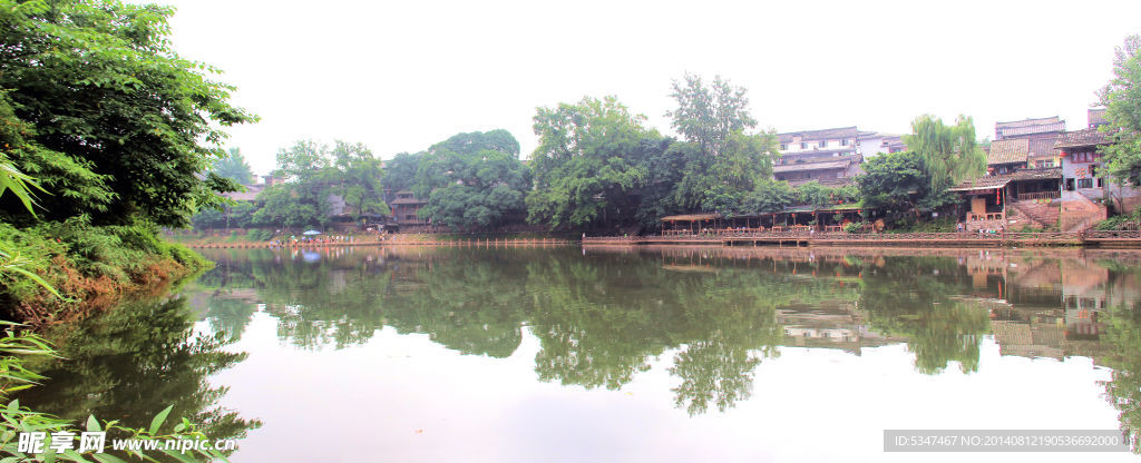 柳江古镇 烟雨柳江 柳