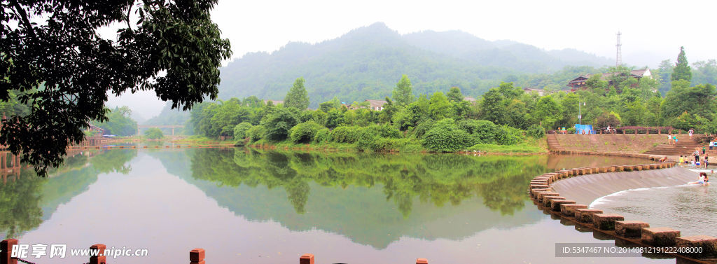 柳江古镇 烟雨柳江 柳