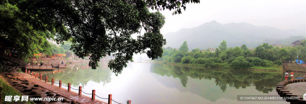 柳江古镇 烟雨柳江 柳