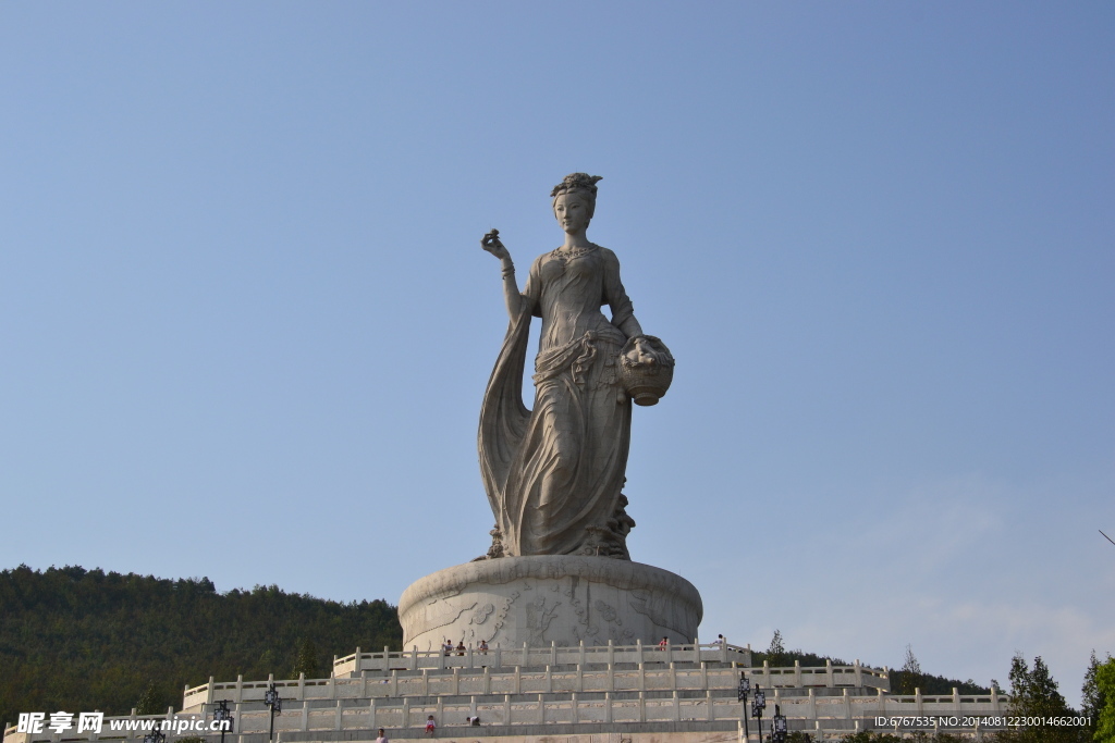 重庆永川神女湖雕像