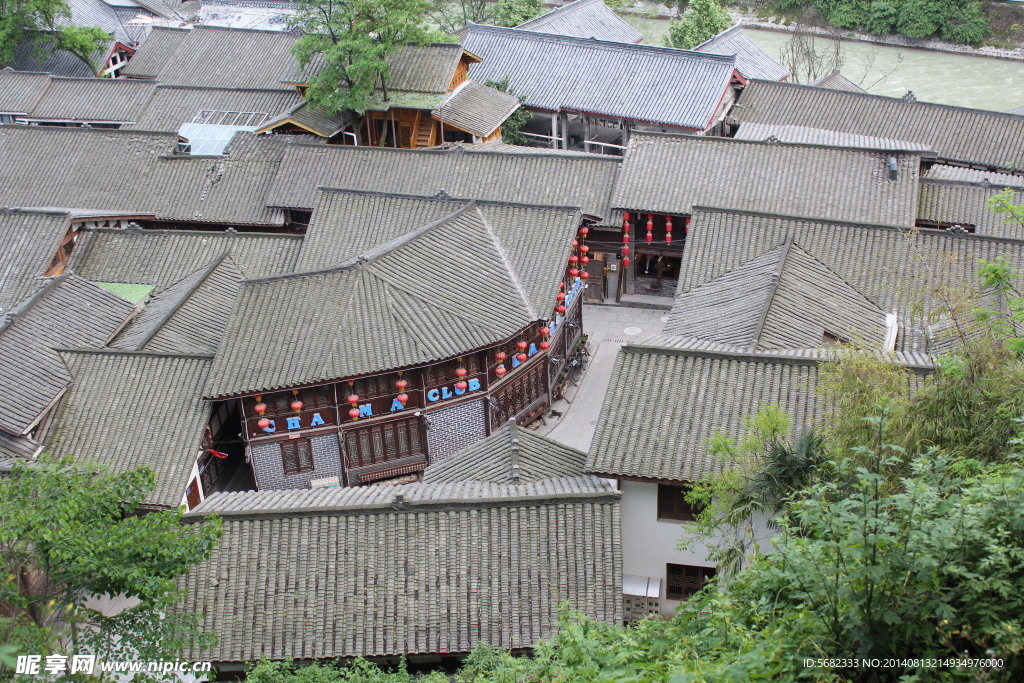 仿古建筑群