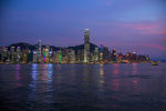 香港维多利亚港夜景
