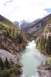 然乌湖峡谷
