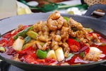 干锅牛蛙(酸汤)