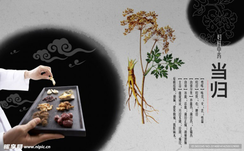 中医药材素材