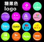 糖果色logo