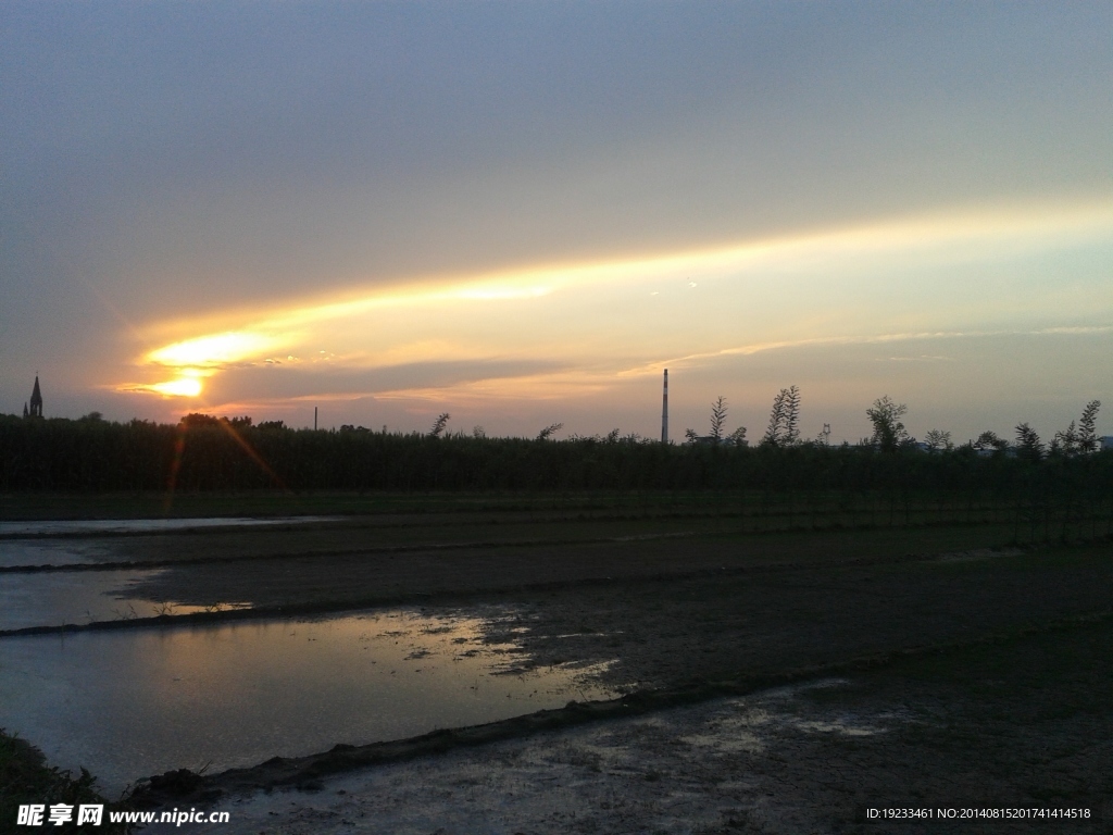 夕阳 晚霞