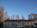 冬日农村的早晨
