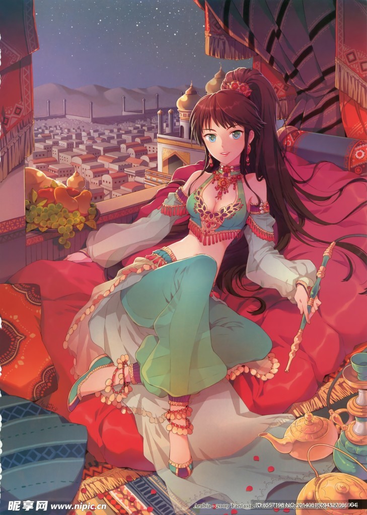 卡通女孩