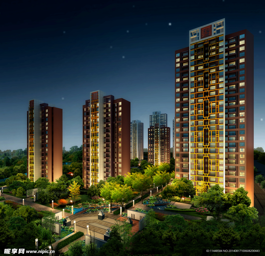楼王 夜景