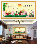富贵吉祥装饰画墙画