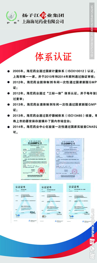 医药行业易拉宝