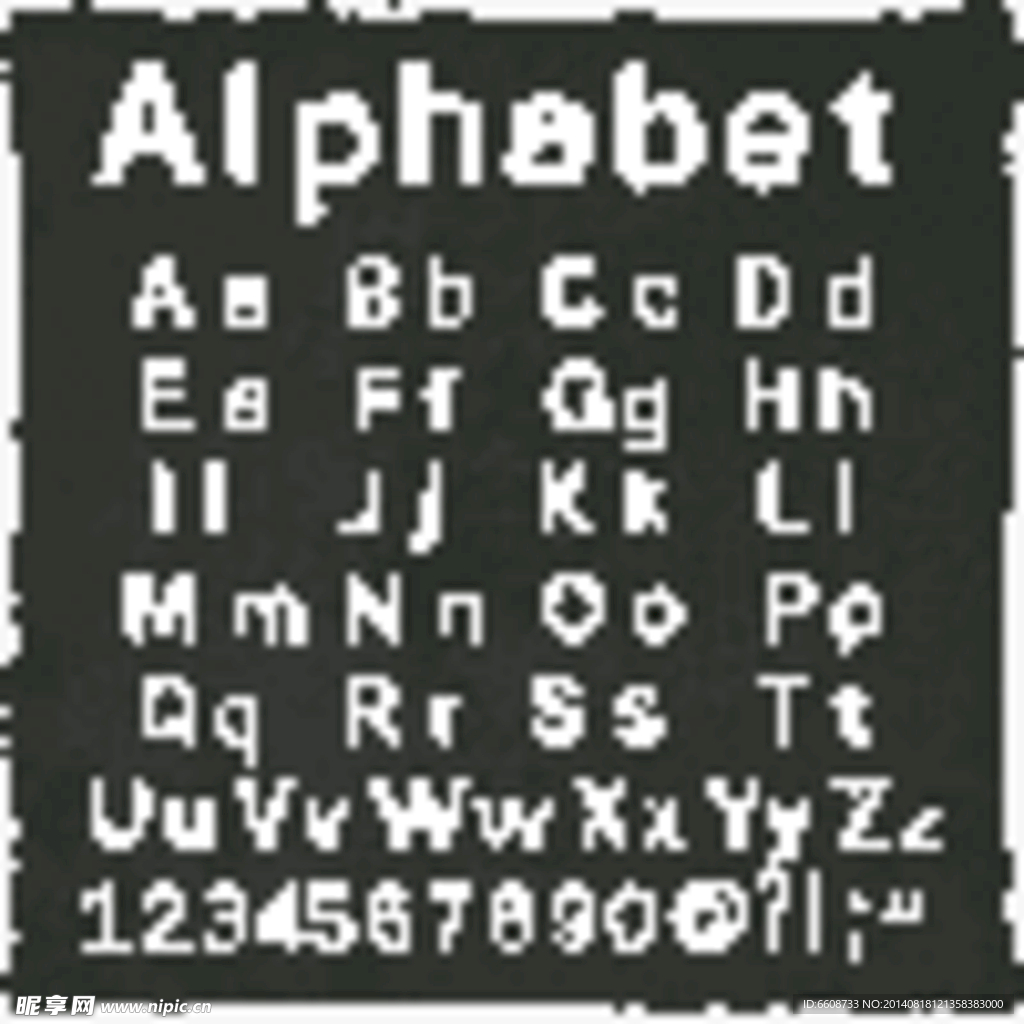 英文字体设计