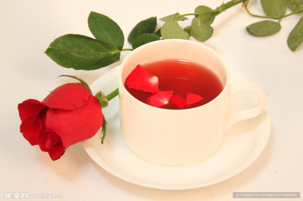 玫瑰花茶