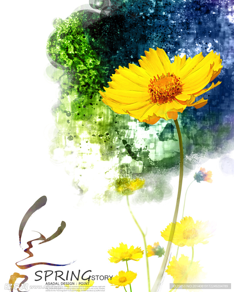 时尚花卉