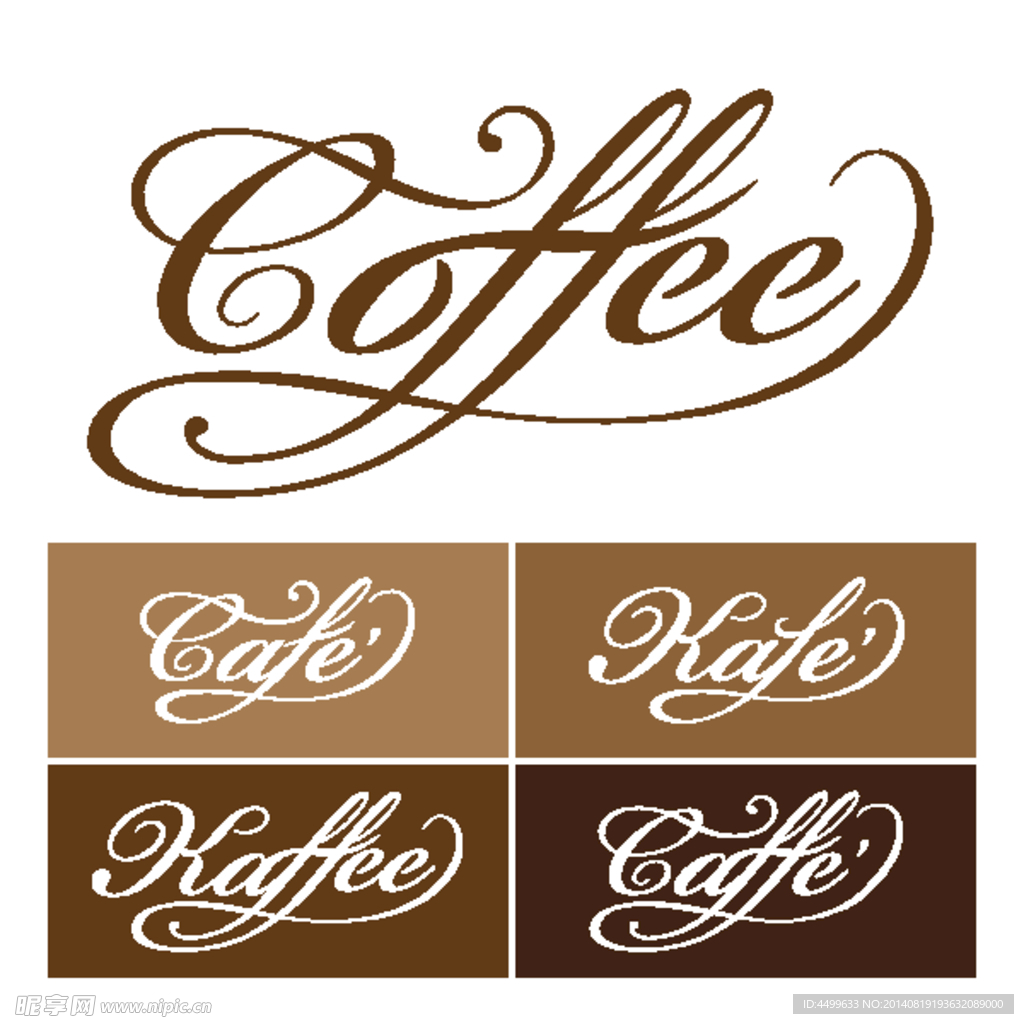 coffee 咖啡字体