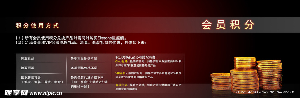 会员积分卡