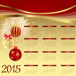 2015年历模板