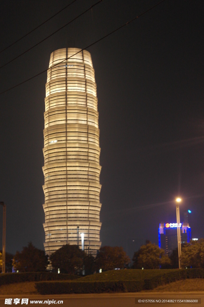 郑东新区  夜景