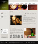 酒类产品主题网页设计